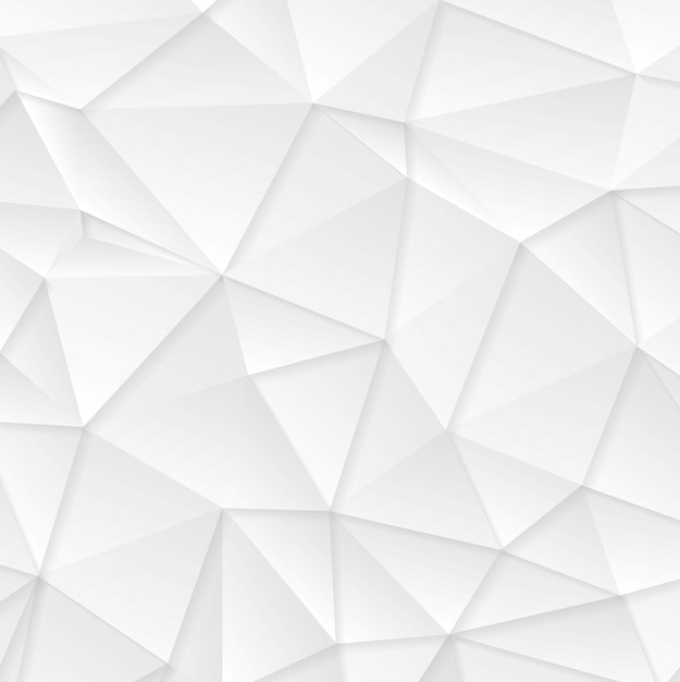 Vector polygonal abstract grey tech background