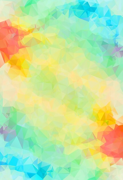 삼각형의 다각형 다채로운 패턴 기하학적 그라데이션 배경 웹 비즈니스 템플릿 브로셔 카드 포스터 배너 디자인을위한 삼각형 디자인