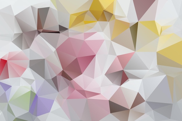 Polygonal geometric pattern background