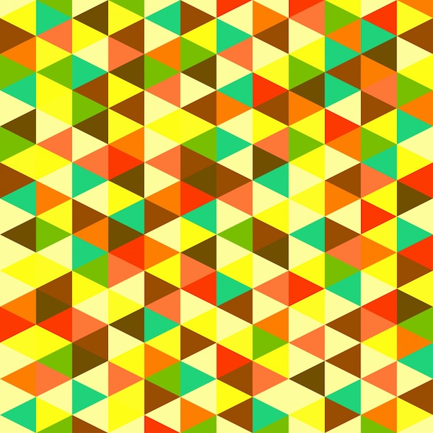 Polygonal triangle background