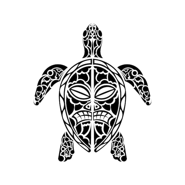 AI Art Generator A small watercolor style tattoo of a turtle