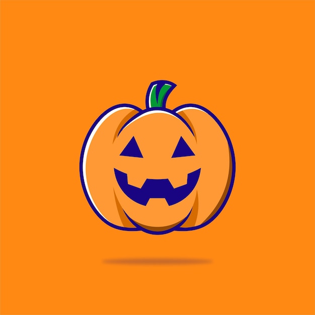 Vector pompoen halloween