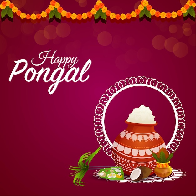 Pongal celebration background