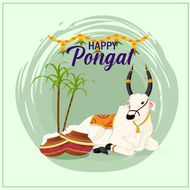 Vector pongal poster6