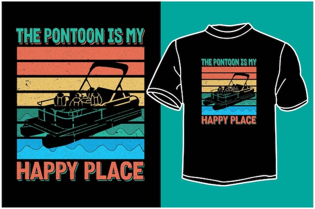 Ponton t-shirt ontwerp