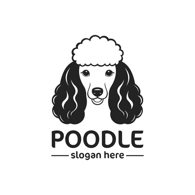 Poodle dog logo