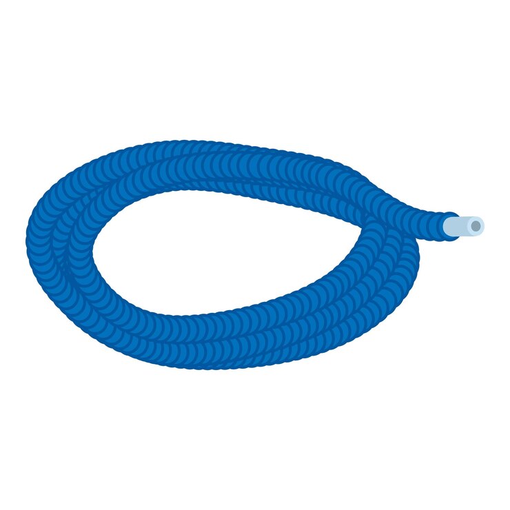 Vector pool hose icon isometric of pool hose vector icon for web design isolated on white background
