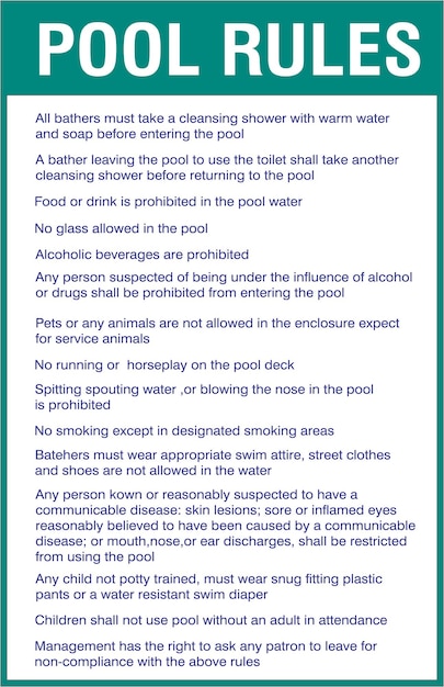 kelly pool rules