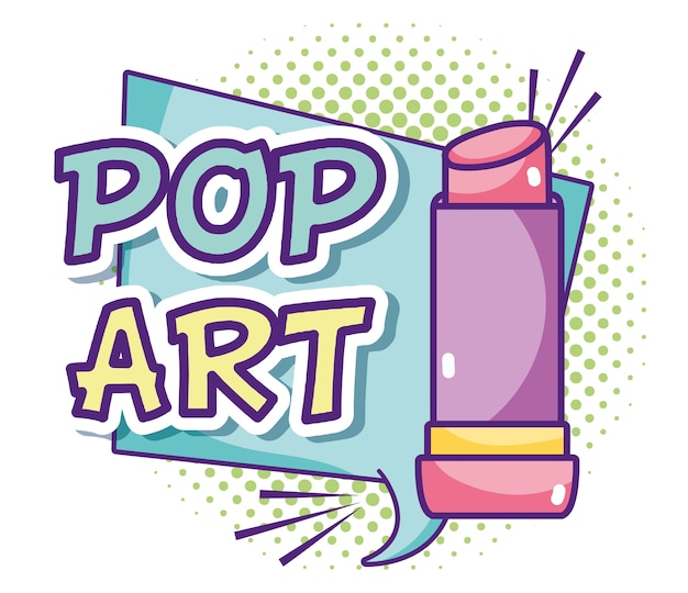 Pop art cartoons collection