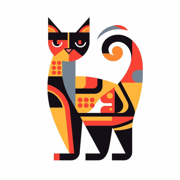 pop art cat