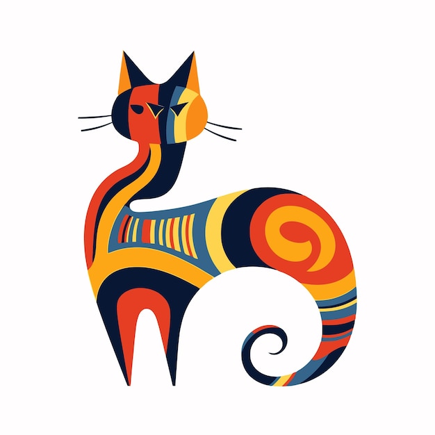 pop art cat