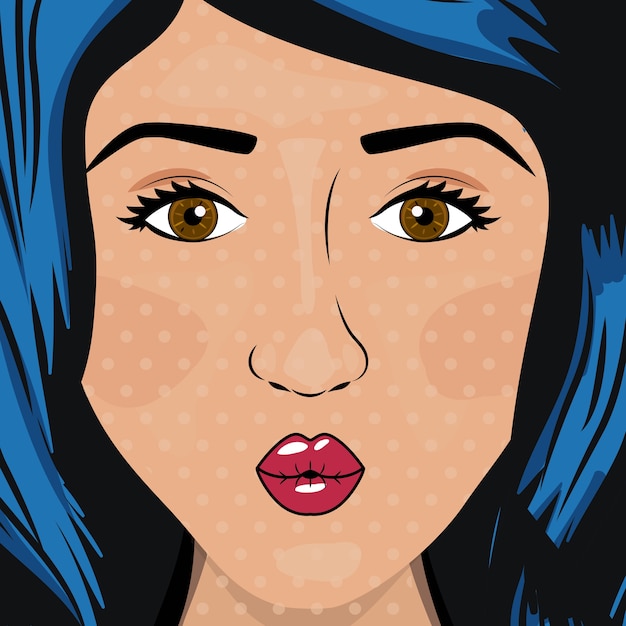 Vector pop art design