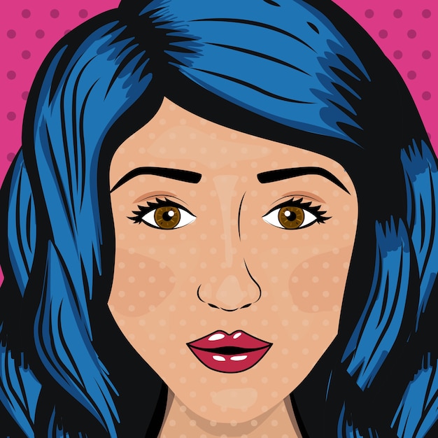 Vector pop art design