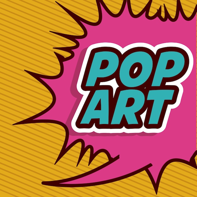 Pop art design