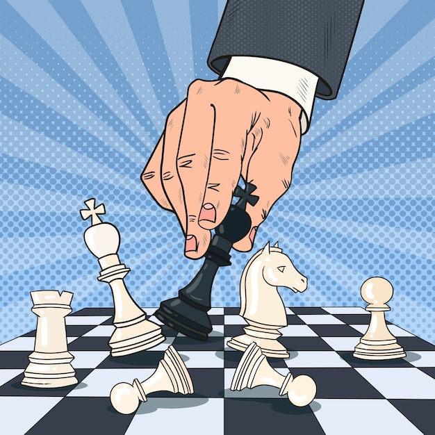 2d cartoon illustraion of chess Stock Photo by ©3drenderings 106817080