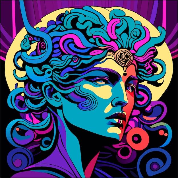 Pop Art Medusa