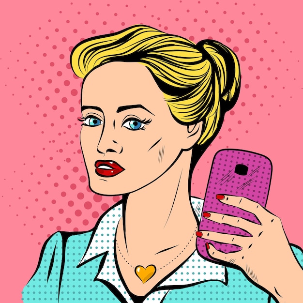pop art meisje