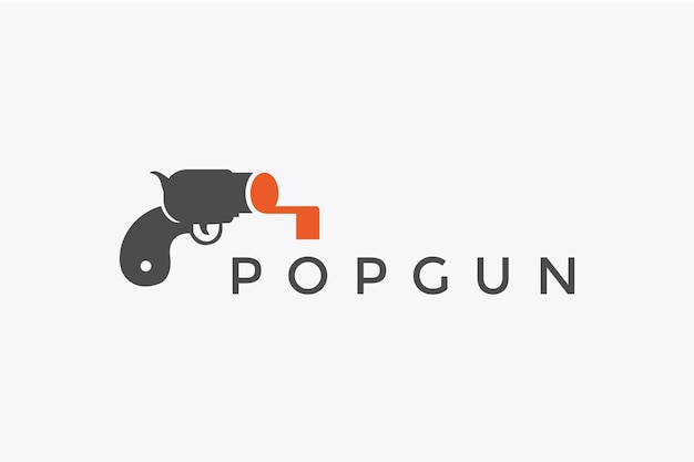 Pop gun logo