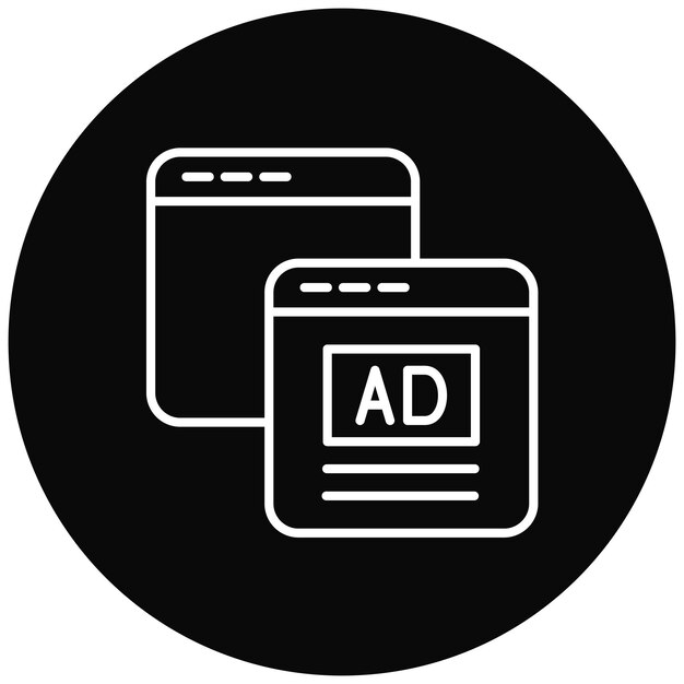 Pop Up icon vector image Can be used for Cyber Security