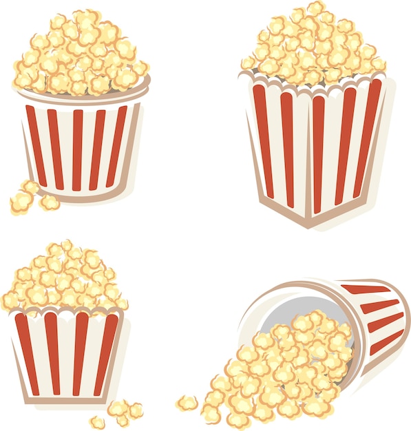 Popcornset Vector