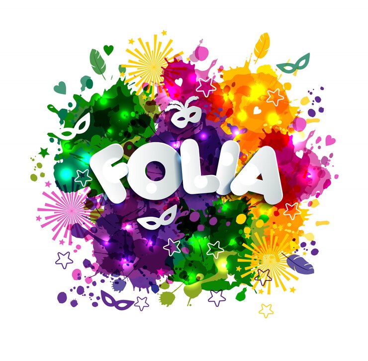 Vector populair evenement in brazilië