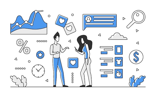 Populariteit op sociale media met likes