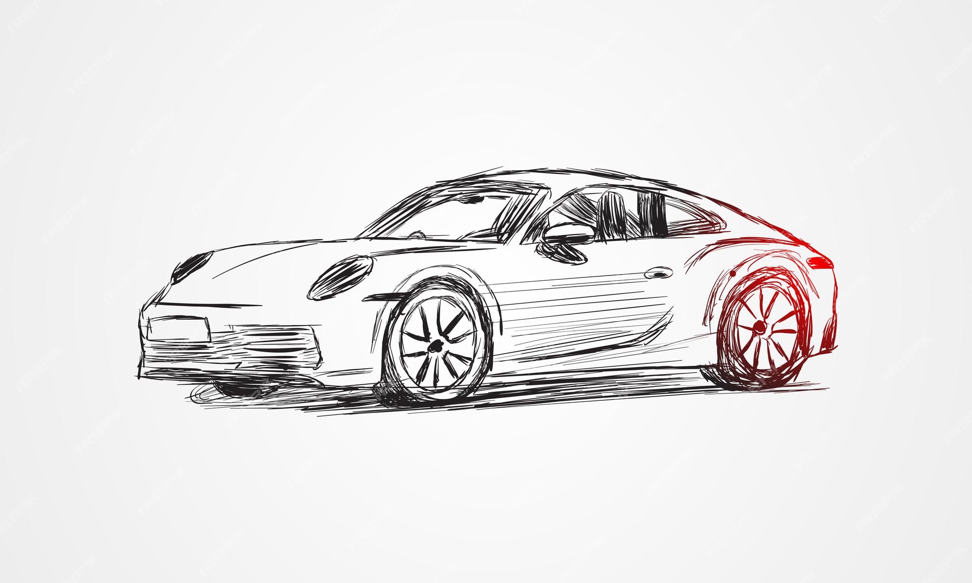 Learn How to Draw a 911 From Porsche's Head of Design