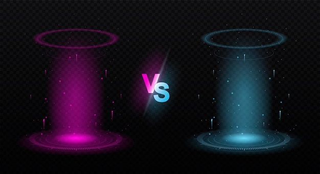 Portals pink vs blue