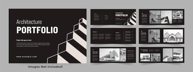 Portfolio Template Architecture Portfolio Landscape Template