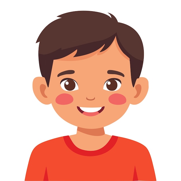 Portrait of Smiling Young Boy