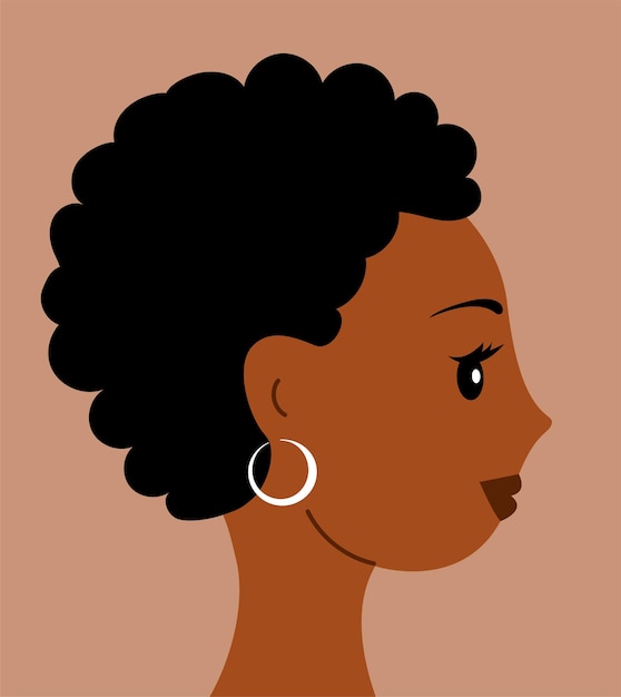 Portrait of a young African American woman