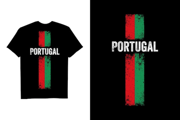 Portugal Flag Soccer Football Jersey 2022 Flag T-Shirt