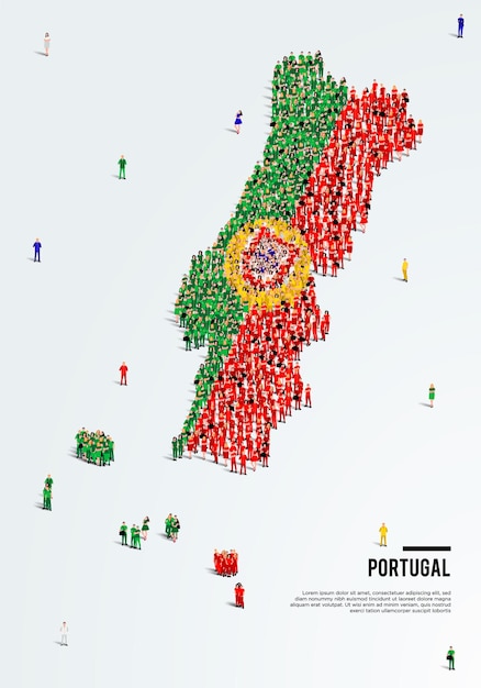 Portugal Map Vector Illustration 154120 Vector Art at Vecteezy