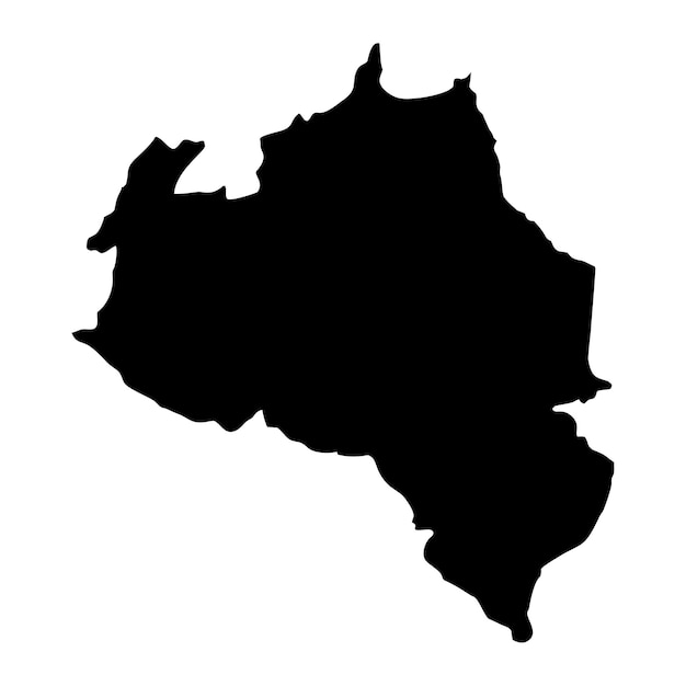 Portuguesa state map administrative division of Venezuela