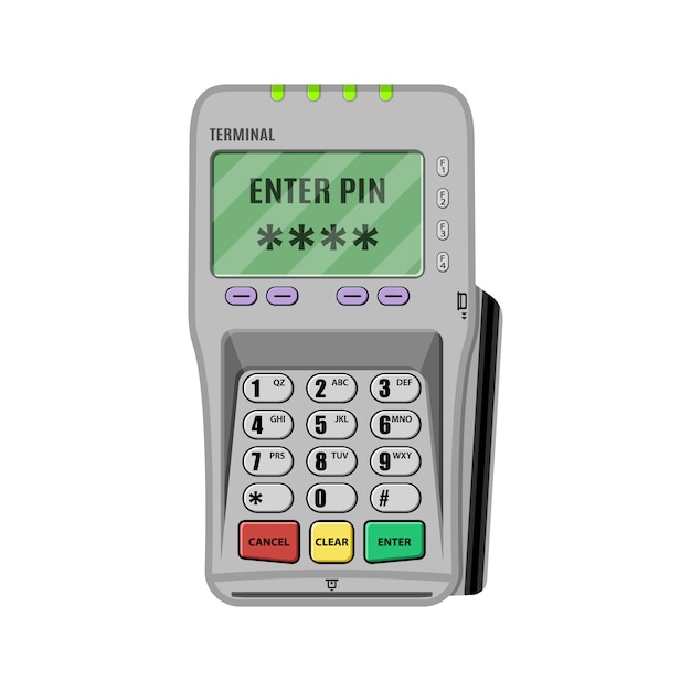 Vector pos-terminal, pinpad