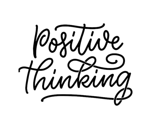 Positieve belettering slogan met doodle elementen. Grappig citaat voor blog-, poster- en printontwerp. Vector illustratie. vector illustratie