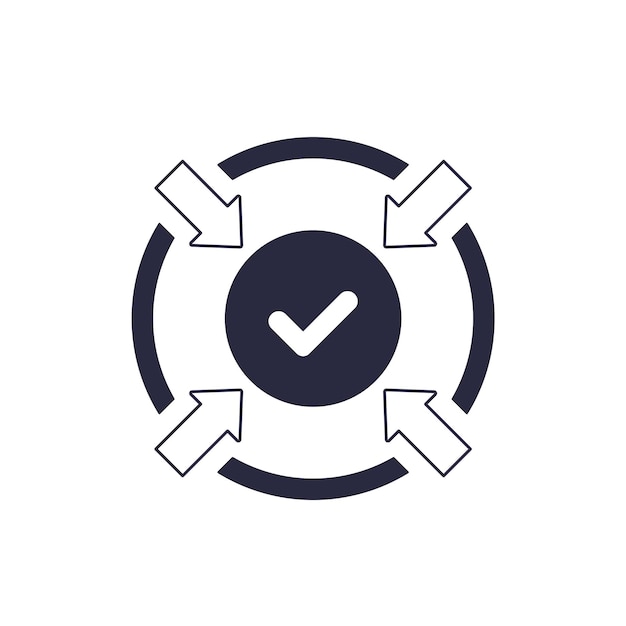 Positive impact or action vector icon