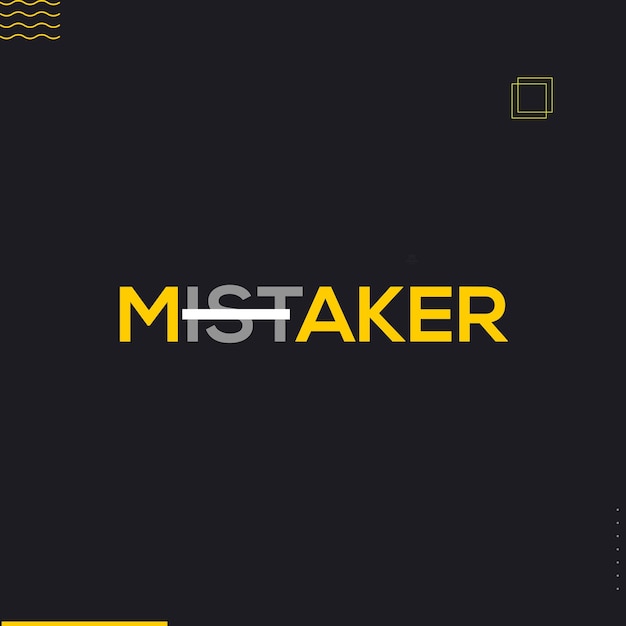 Концепция положительной цитаты mistaker или maker