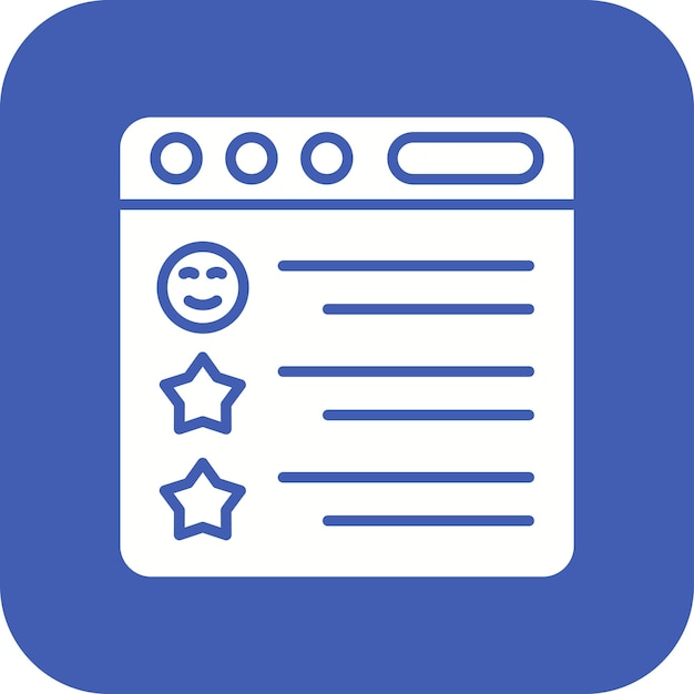 Positive Review icon vector image Can be used for Customer Feedback