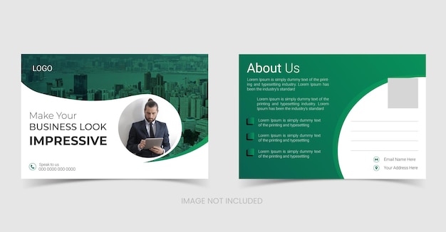 post card design