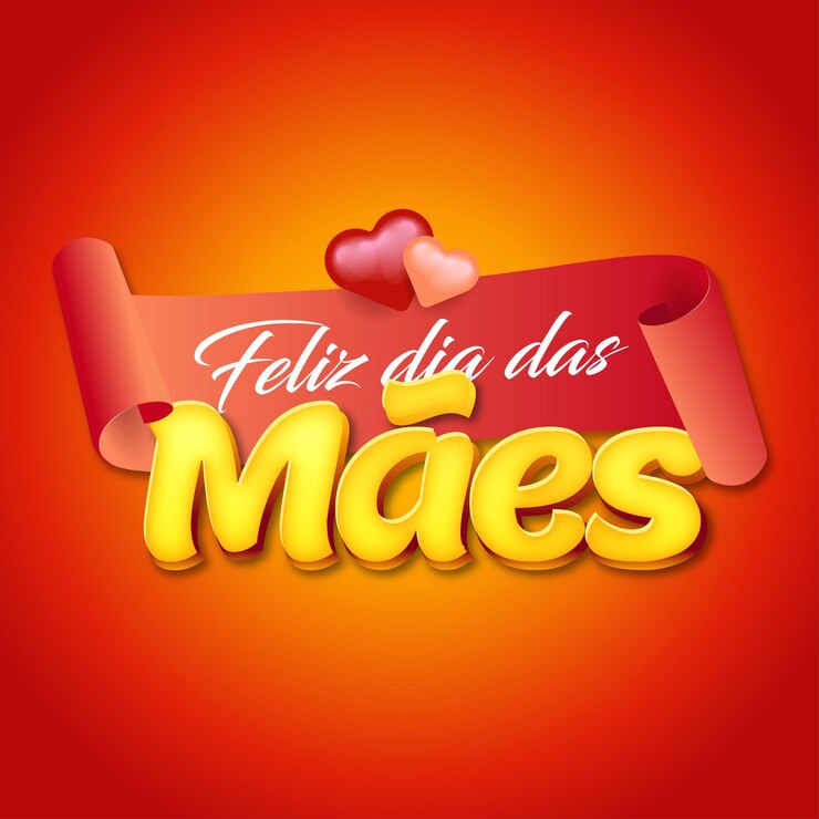Post Dia das Maes com Efeito 3D