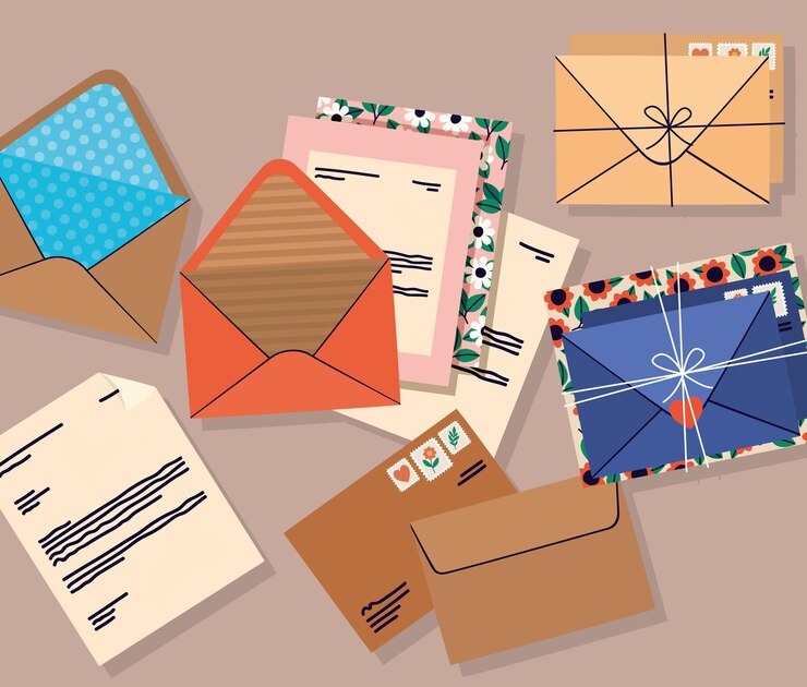 Vector post mail illistration