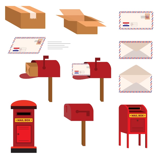 Vector post post pakket