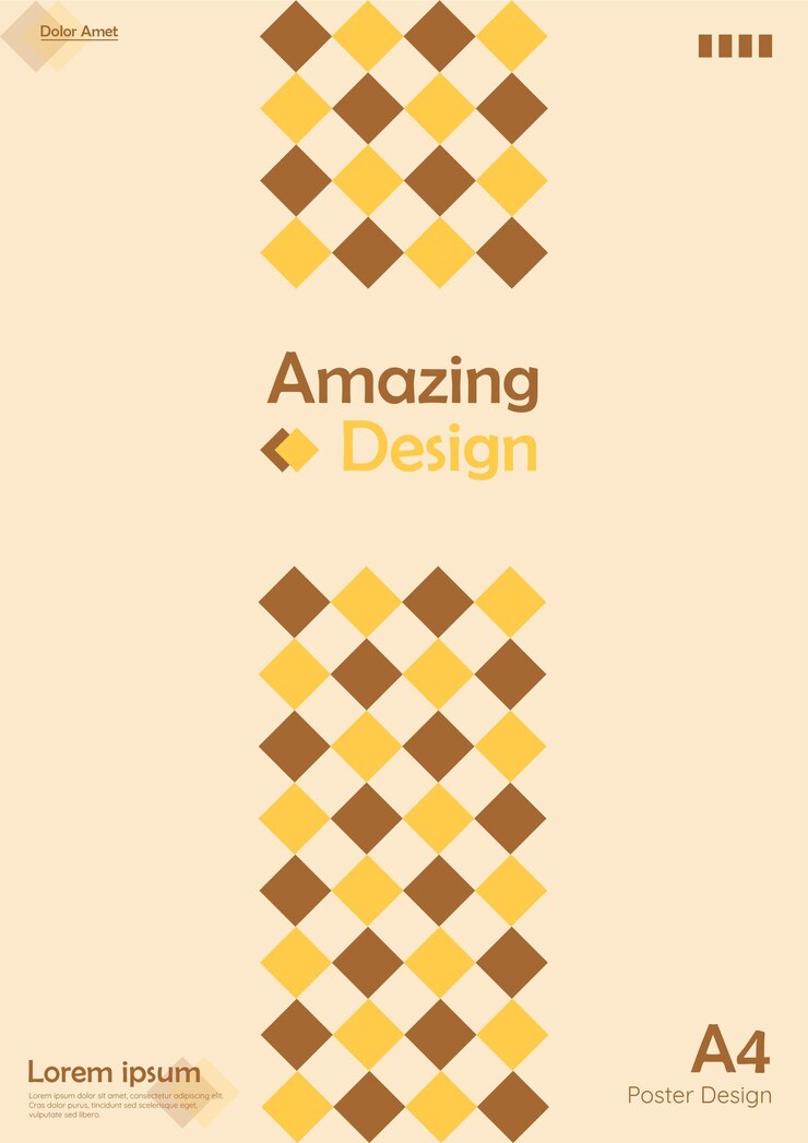 Vector poster amazing design
