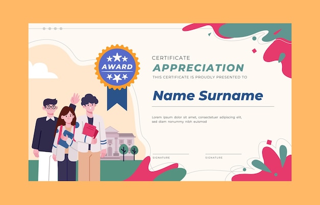 a poster for the awards ceremony