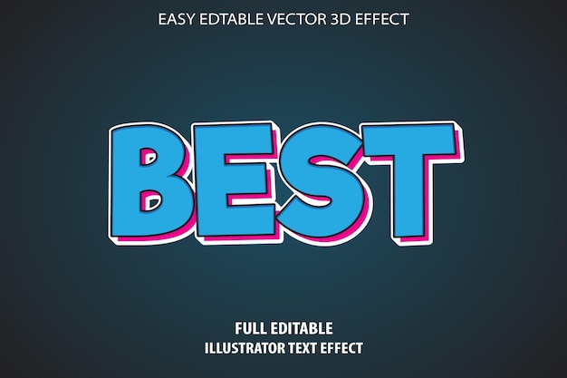 Vector a poster for best edit