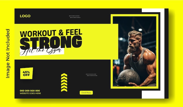 a poster for a boxing match and feel strong