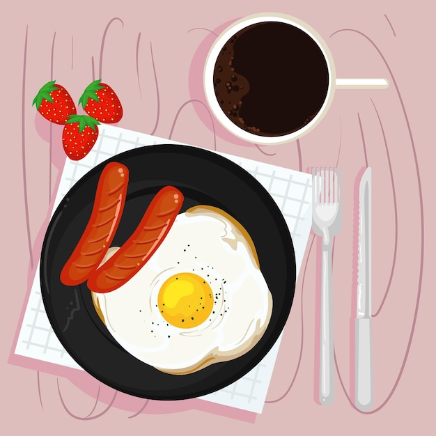 Poster of breakfast