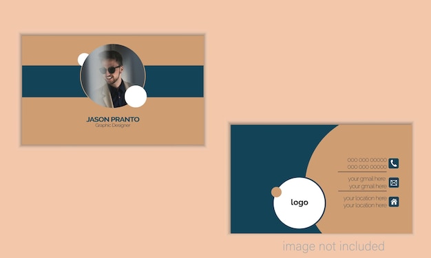 a poster of a business card design