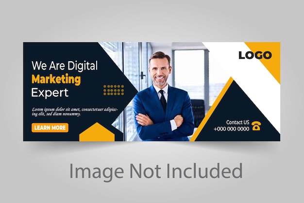 a poster for a business that says digital marketing